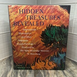 Hidden Treasures Revealed Impressionist Hardcover Art Book French Paintings